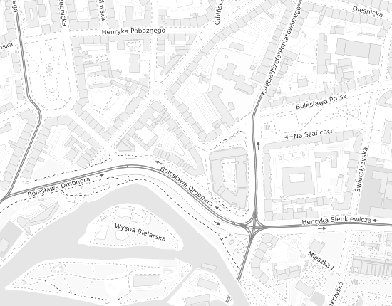 Mapa z adresem organizacji