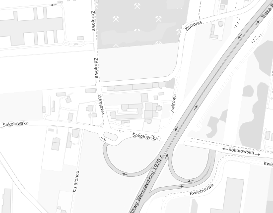 Mapa z adresem organizacji