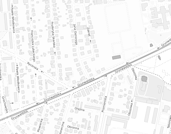 Mapa z adresem organizacji