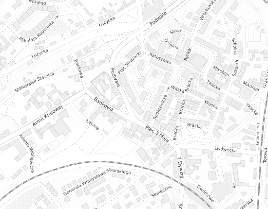 Mapa z adresem organizacji