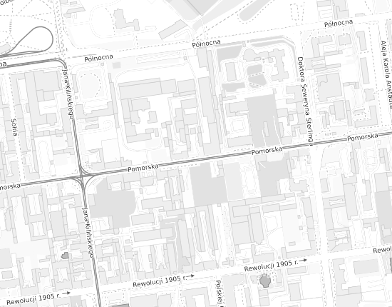 Mapa z adresem organizacji