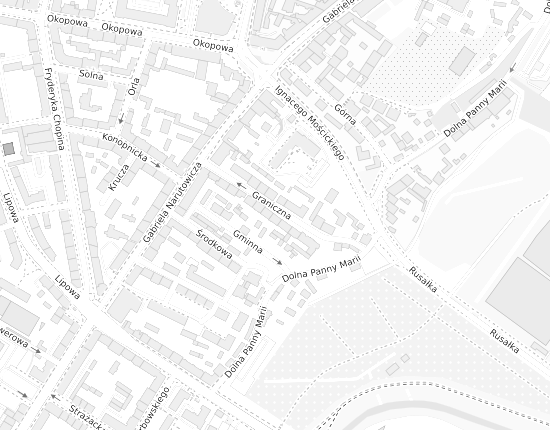 Mapa z adresem organizacji