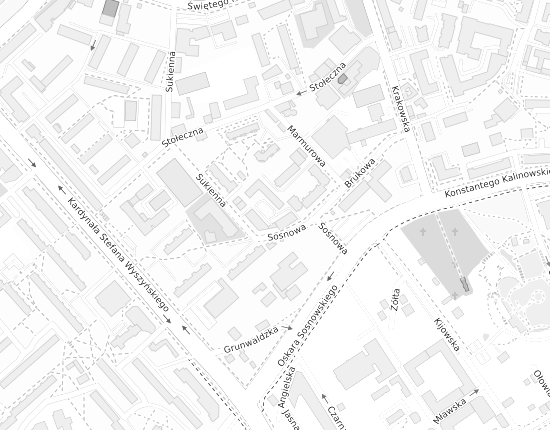 Mapa z adresem organizacji