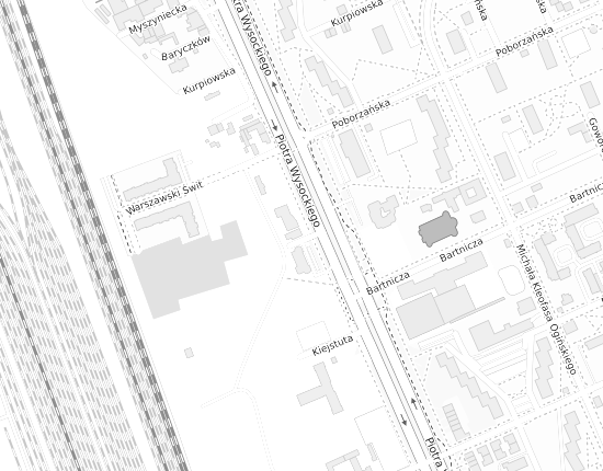Mapa z adresem organizacji