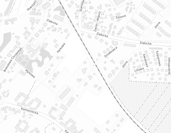 Mapa z adresem organizacji