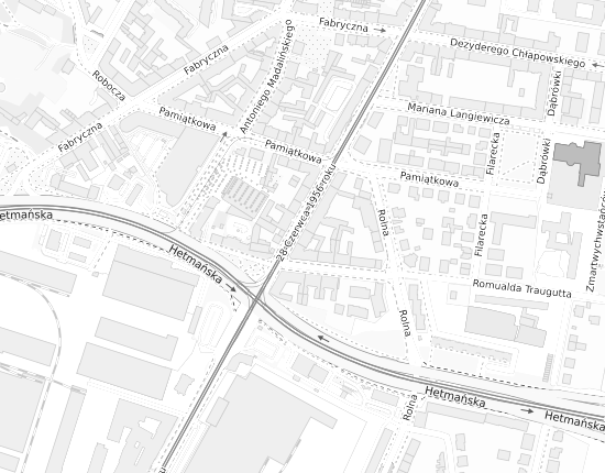 Mapa z adresem organizacji