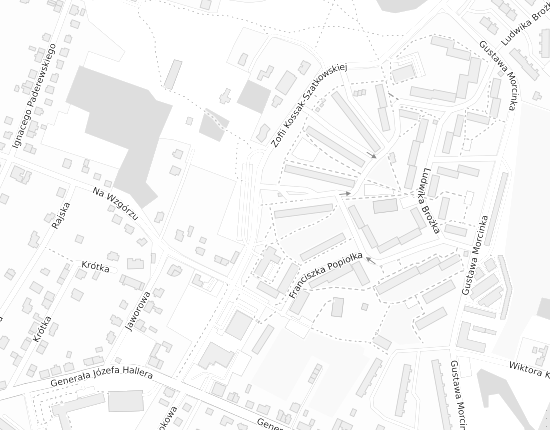 Mapa z adresem organizacji