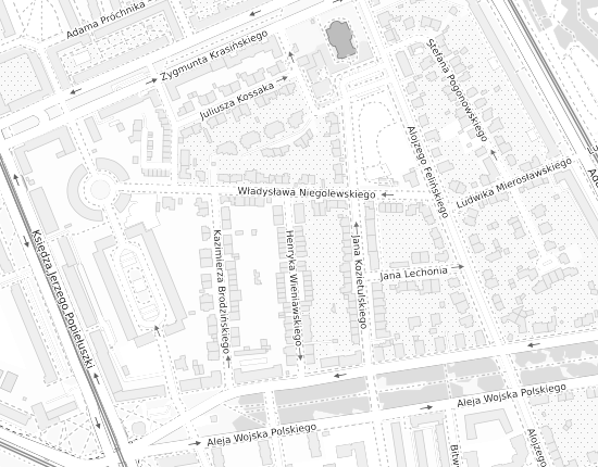 Mapa z adresem organizacji