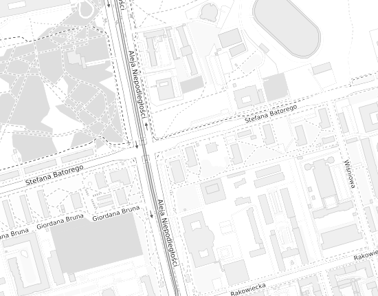 Mapa z adresem organizacji
