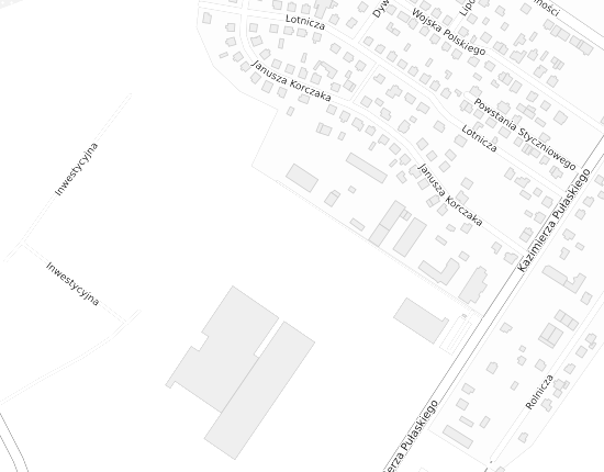 Mapa z adresem organizacji