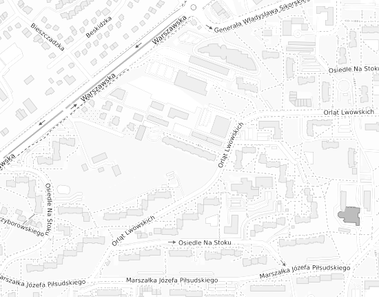 Mapa z adresem organizacji