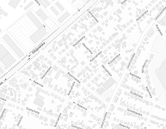 Mapa z adresem organizacji