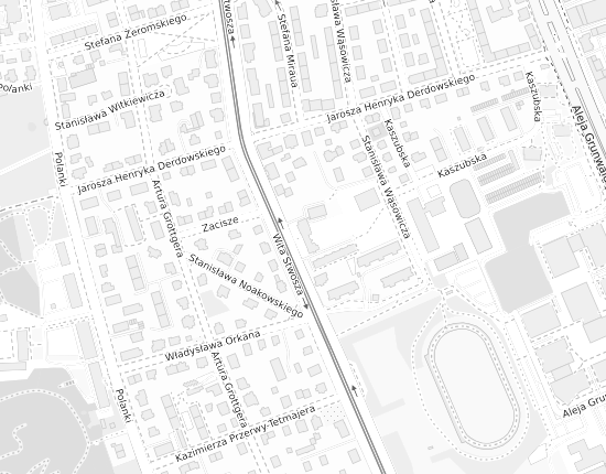 Mapa z adresem organizacji