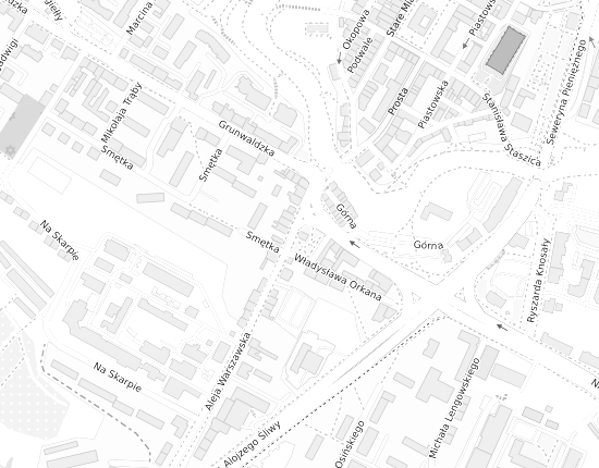 Mapa z adresem organizacji