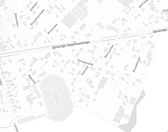 Mapa z adresem organizacji