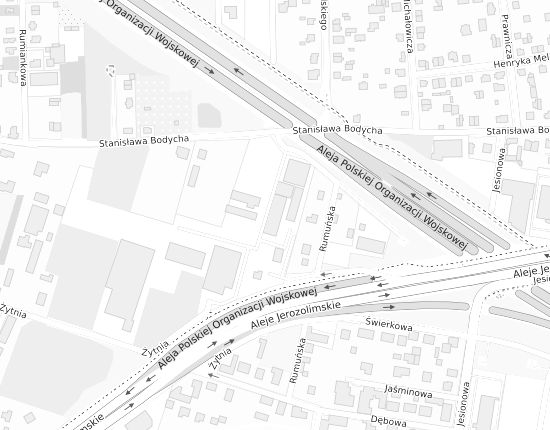 Mapa z adresem organizacji