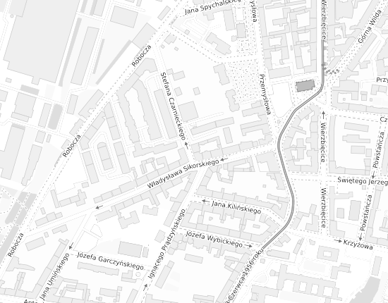 Mapa z adresem organizacji