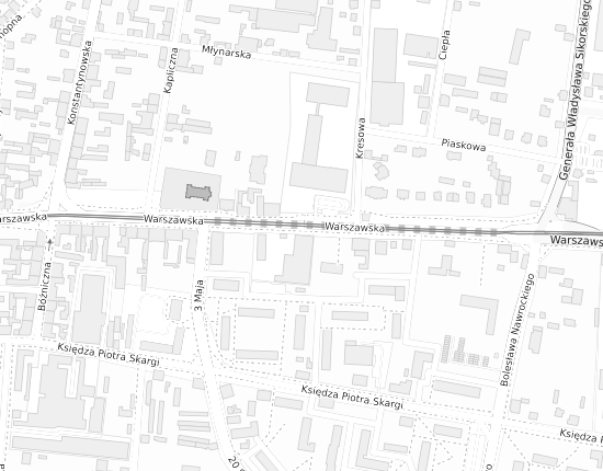 Mapa z adresem organizacji