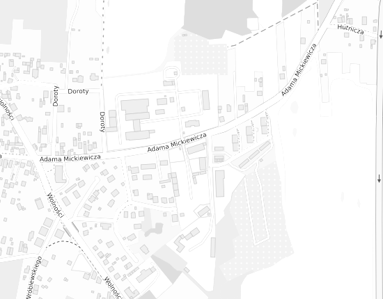 Mapa z adresem organizacji
