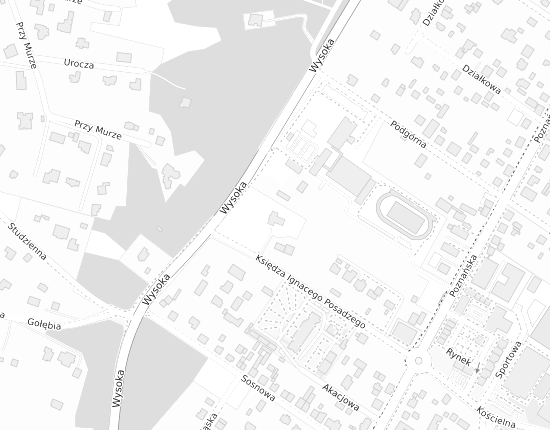 Mapa z adresem organizacji