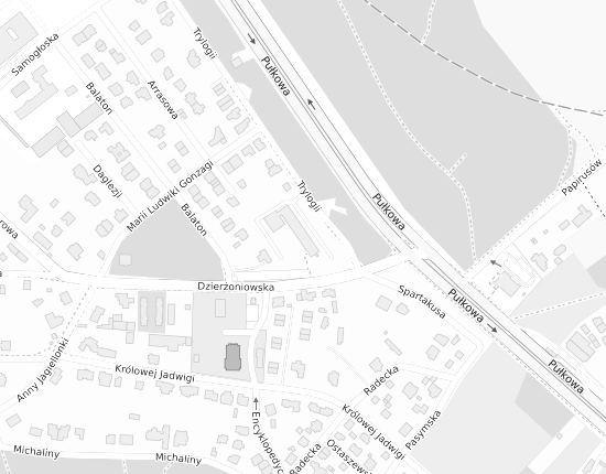 Mapa z adresem organizacji