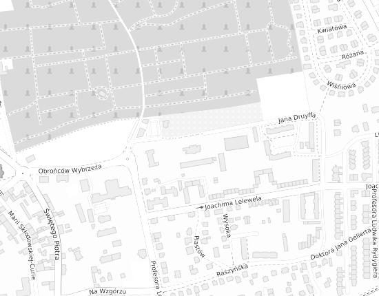 Mapa z adresem organizacji