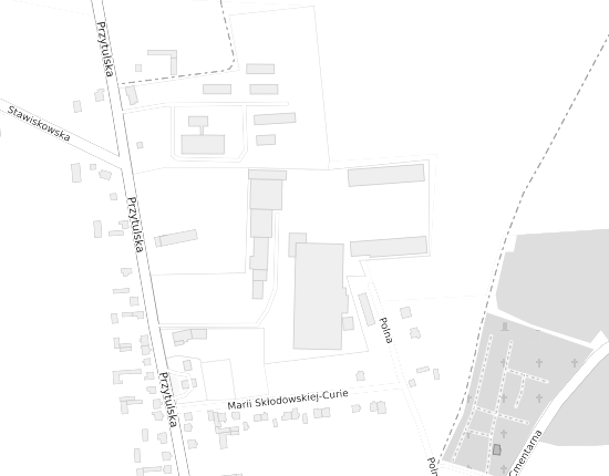 Mapa z adresem organizacji