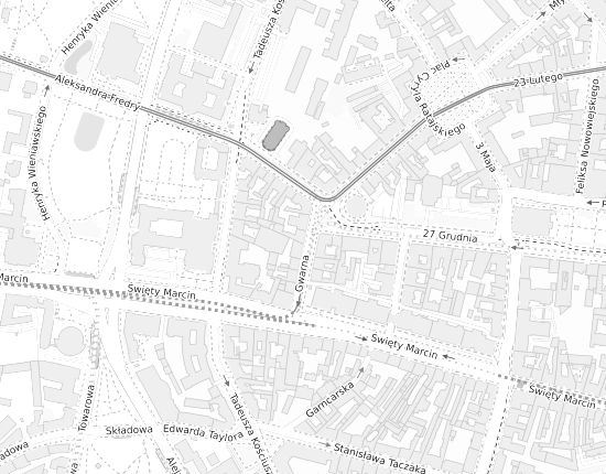 Mapa z adresem organizacji