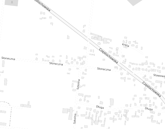 Mapa z adresem organizacji
