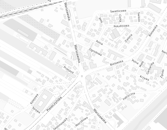 Mapa z adresem organizacji