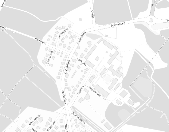 Mapa z adresem organizacji