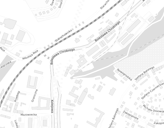 Mapa z adresem organizacji