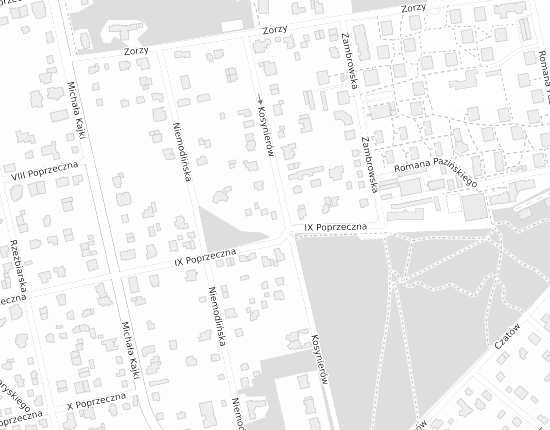 Mapa z adresem organizacji