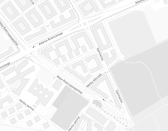 Mapa z adresem organizacji