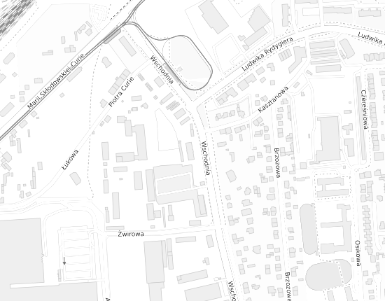 Mapa z adresem organizacji