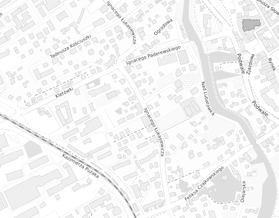 Mapa z adresem organizacji