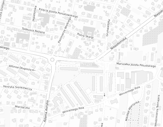 Mapa z adresem organizacji