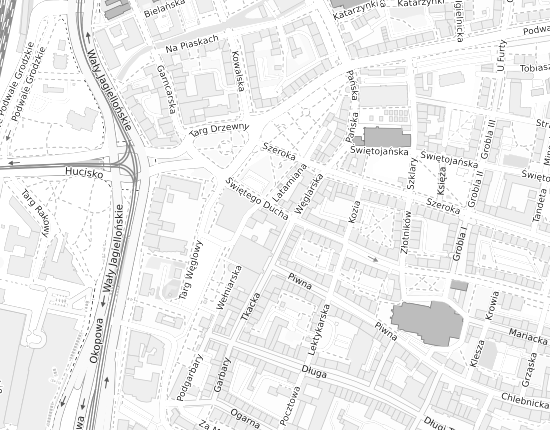 Mapa z adresem organizacji