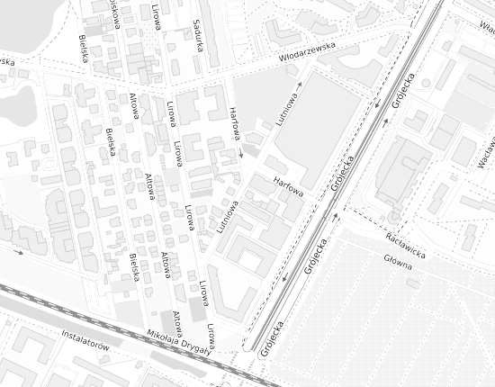 Mapa z adresem organizacji