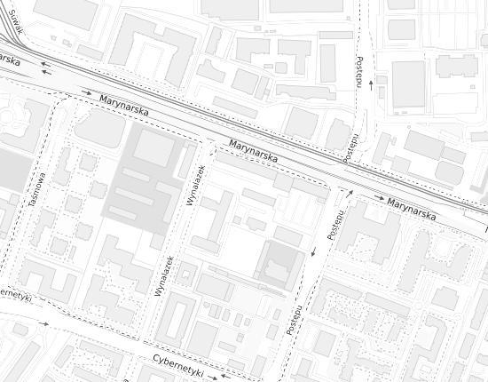 Mapa z adresem organizacji