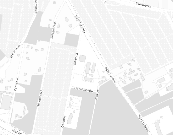 Mapa z adresem organizacji