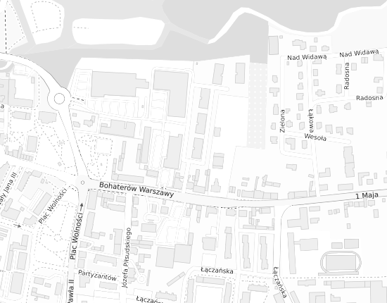 Mapa z adresem organizacji