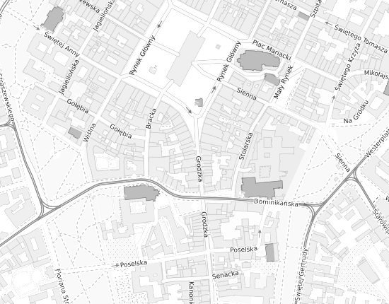Mapa z adresem organizacji