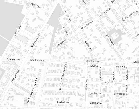 Mapa z adresem organizacji