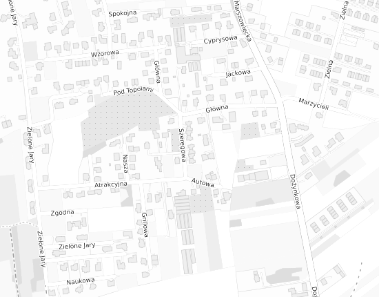 Mapa z adresem organizacji