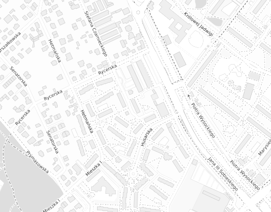 Mapa z adresem organizacji