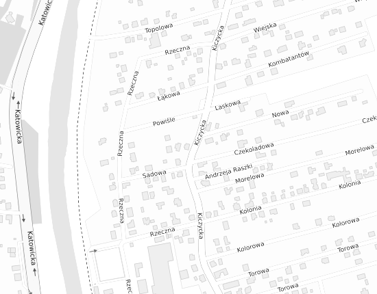 Mapa z adresem organizacji