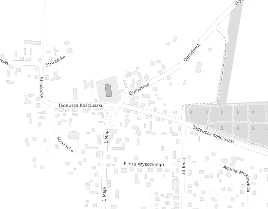 Mapa z adresem organizacji
