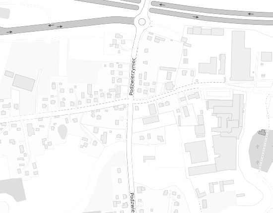 Mapa z adresem organizacji
