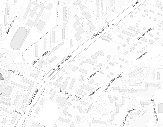 Mapa z adresem organizacji